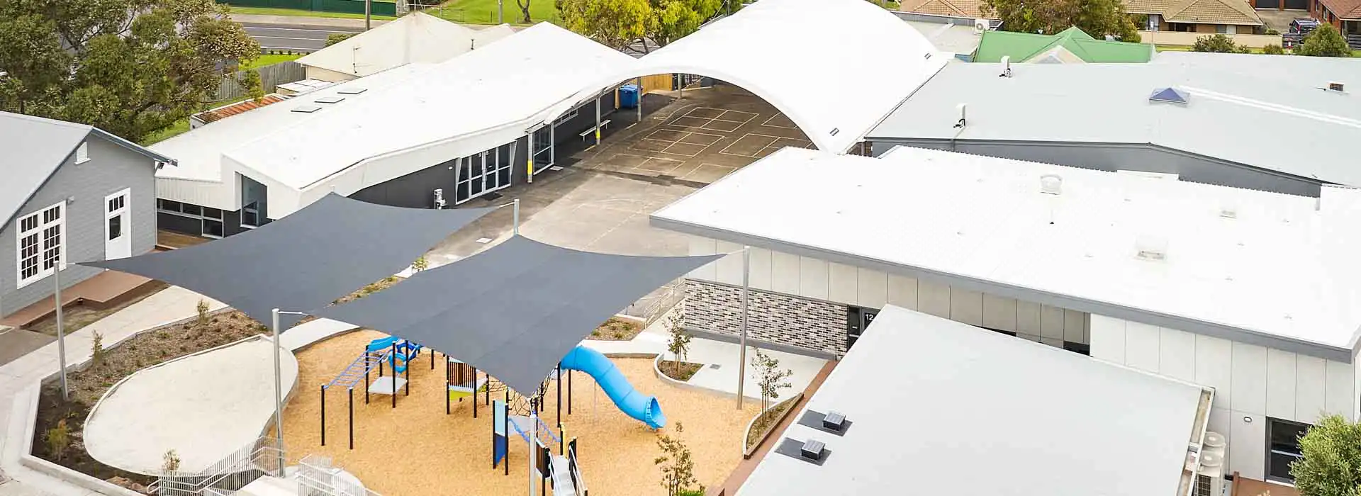 South West Merrivale Primary School Aerial View